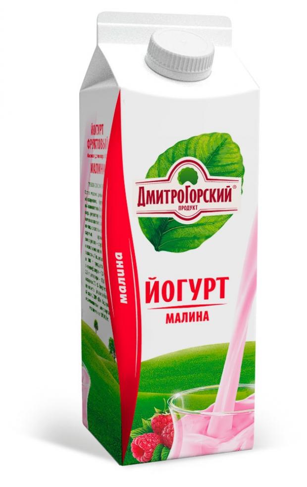 

Йогурт питьевой Дмитрогорский продукт Малина 1,5%, 450 г