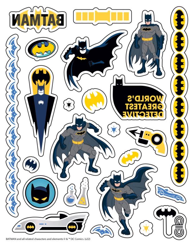 Наклейки - татуировки ND Play Batman, 2 л
