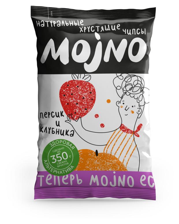 

Чипсы Mojno милкшейк персик и клубника, 50 г