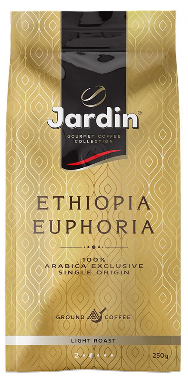 Кофе молотый Jardin Ethiopia Euphoria, 250 г кофе зерновой jardin ethiopia euphoria 1кг