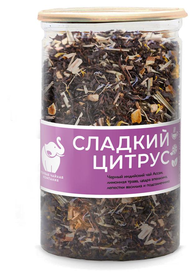 

Чай черный Первая Чайная компания Сладкий цитрус, 105 г