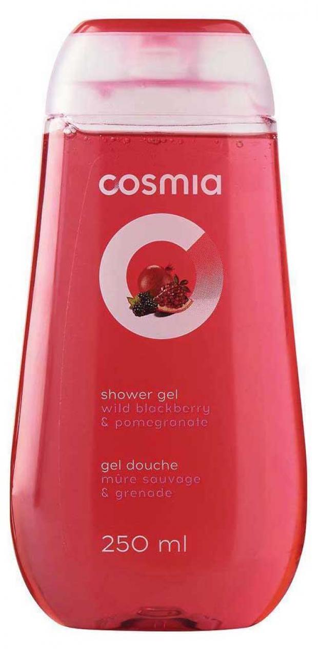 

Гель для душа Cosmia Ежевика и гранат, 250 мл
