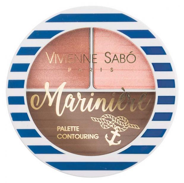 

Палетка для скульптурирования Vivienne Sabo Marinire 01 теплый, 1 шт