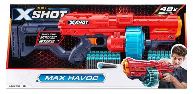 

Бластер ZURU X-Shot Ексель Макс Ховок