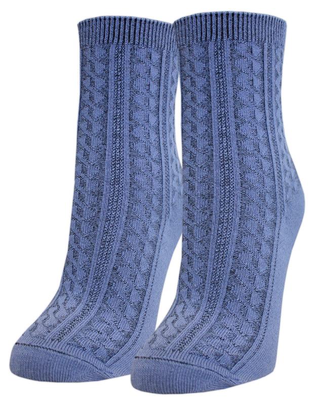 Носки женские 6С990 джинс, р 23