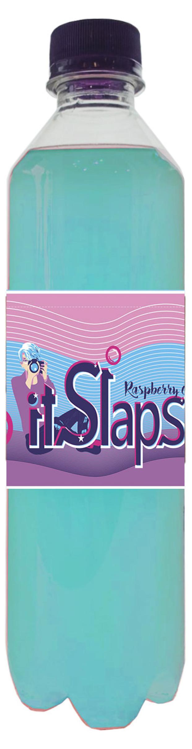 Напиток газированный itSLAPS Малина Пломбир, 500 мл
