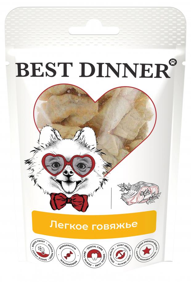 

Лакомство для собак Best Dinner легкое говяжье, 30 г