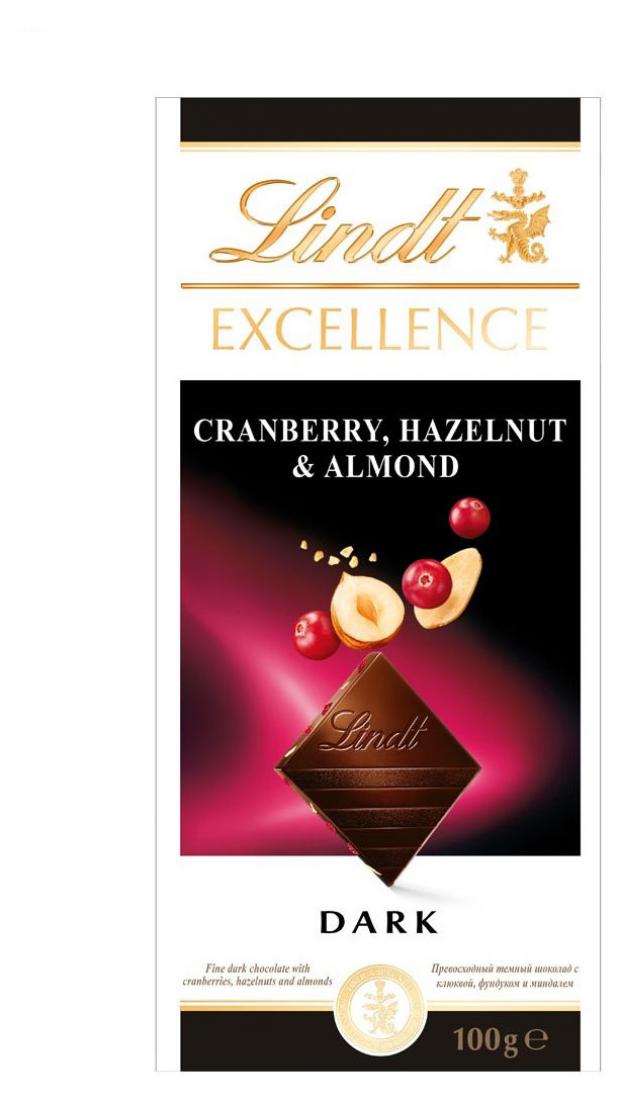 

Шоколад Lindt Excellence Клюква, 100 г