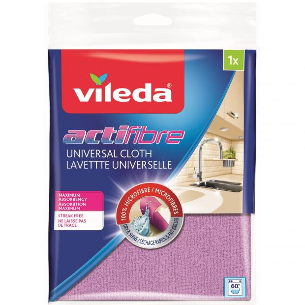 

Салфетка для уборки Vileda AktiFibre, 29 см х 29 см