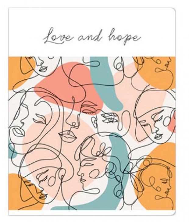 

Тетрадь ArtSpace Стиль Love and hope А5 в клетку, 96 л