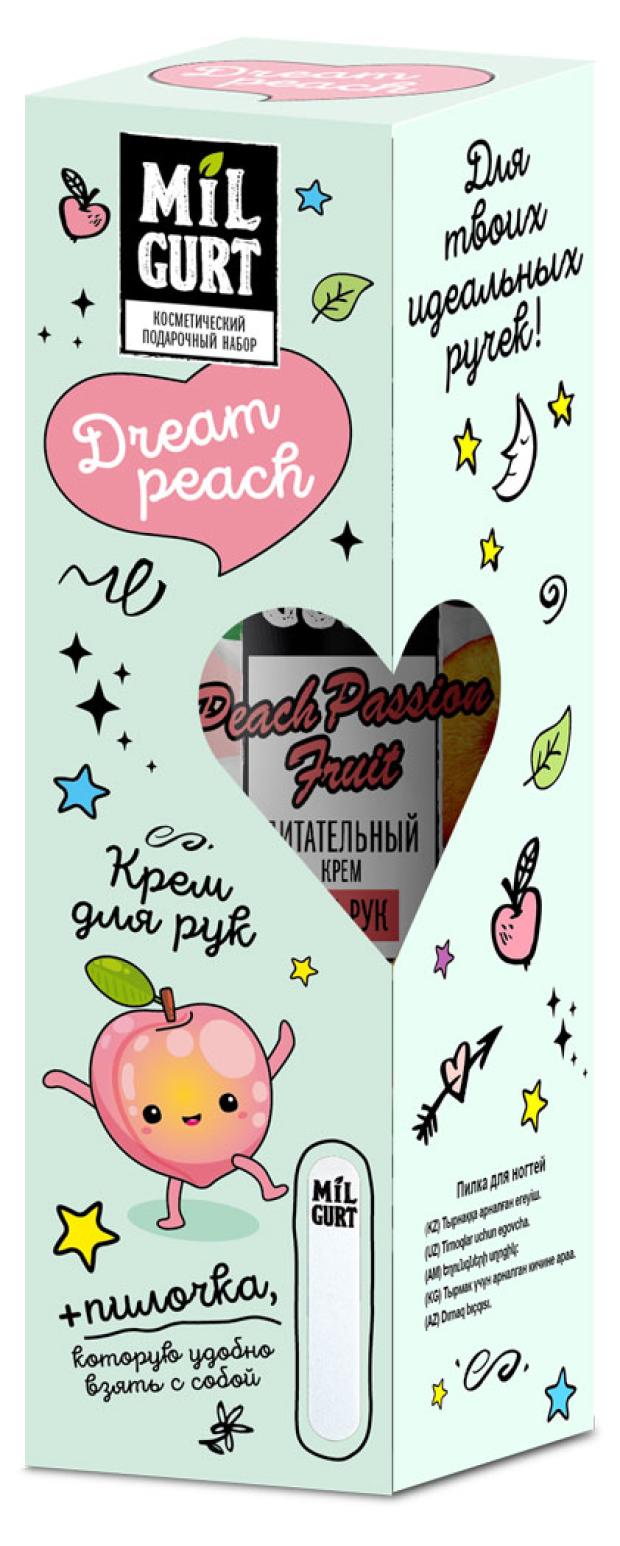 

Набор подарочный Milgurt Dpeam peach Крем для рук и пилочка, 75 мл