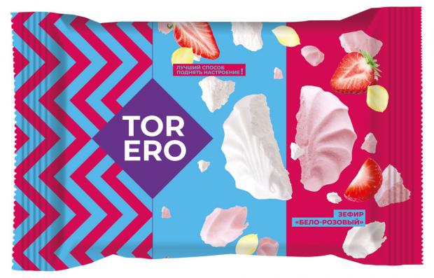 

Зефир TORERO Бело-розовый, 180 г