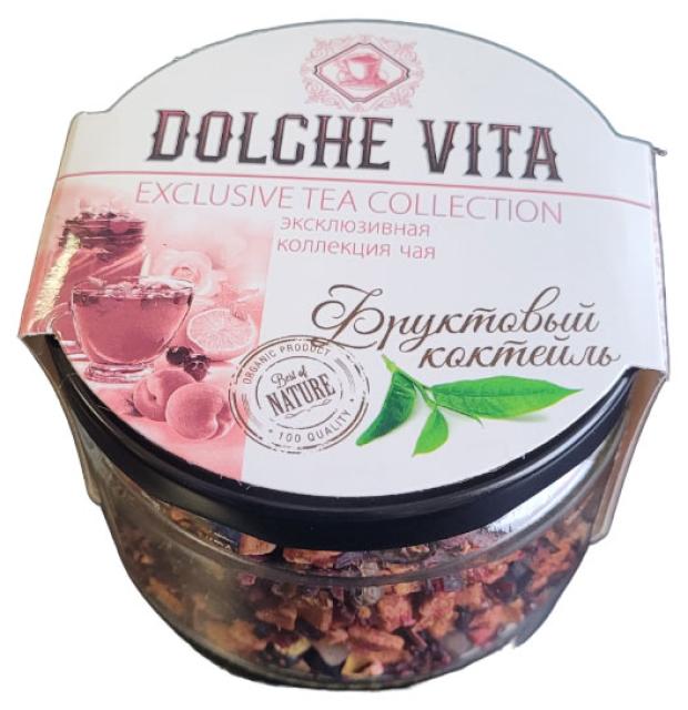 

Чай фруктовый Dolche Vita Фруктовый коктейль, 70 г
