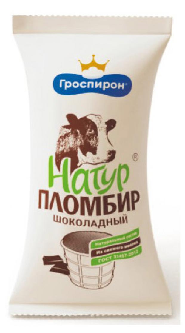 Мороженое пломбир Гроспирон шоколадное, 90 г