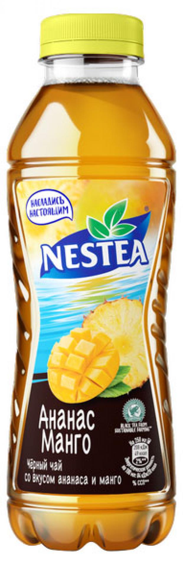 

Чай черный холодный Nestea манго-ананас, 500 мл