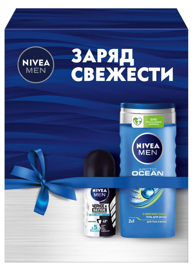 Набор подарочный для мужчин Nivea Классический гель для душа + антиперспирант