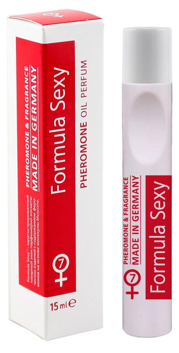 Масло женское парфюмерное Delta Parfum с феромонами Formula Sexy 7, 15 мл