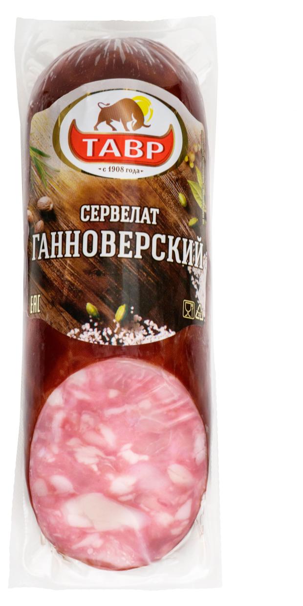 Колбаса варено-копченая ТАВР Серветал Ганноверский, 300 г