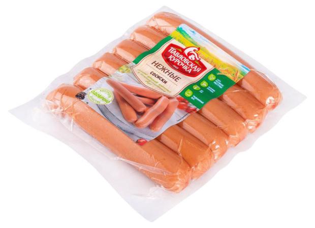 Сосиски Павловская Курочка Нежные, 360 г