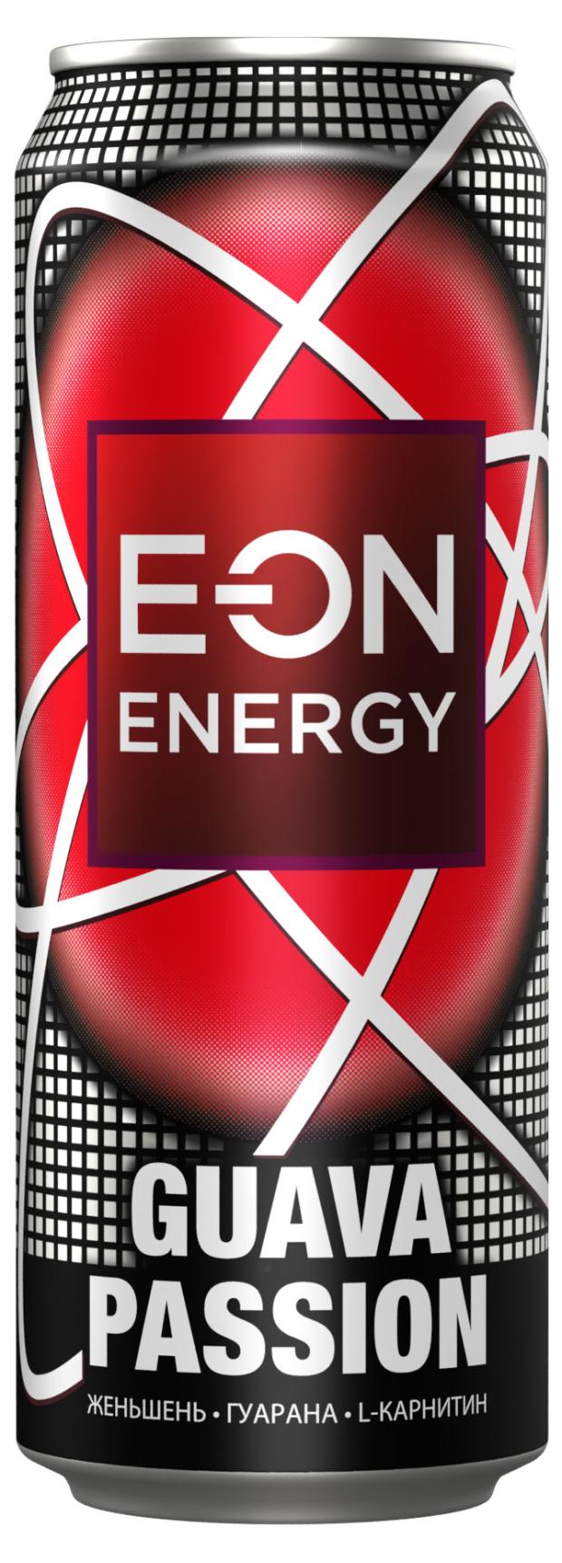 

Напиток энергетический E-ON Guava газированный, 0,45 л
