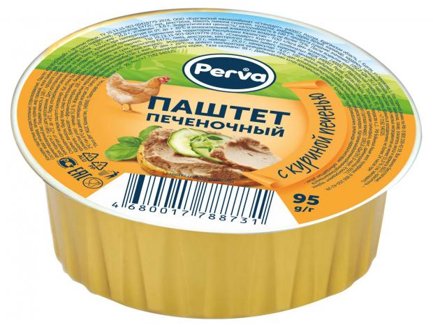 Паштет Perva Extra с куриной печенью 95 г 59₽
