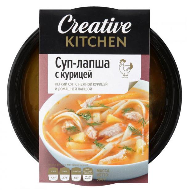 

Суп Лапша с курицей Creative Kitchen, 300 г
