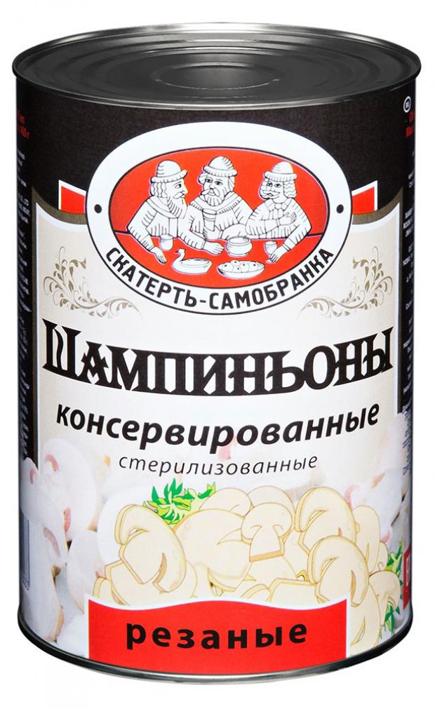 

Шампиньоны «Скатерть-Самобранка» резаные, 400 г