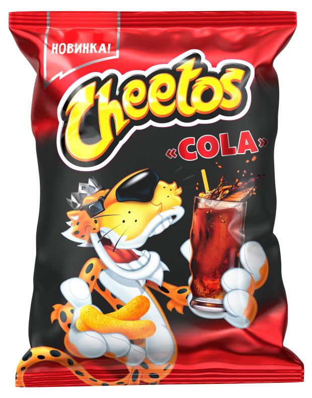 

Снеки кукурузные Cheetos Кола, 45 г