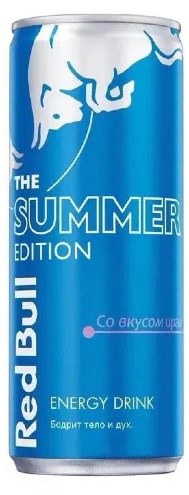 Энергетический напиток Red Bull Summer Edition со вкусом ирги, 250 мл