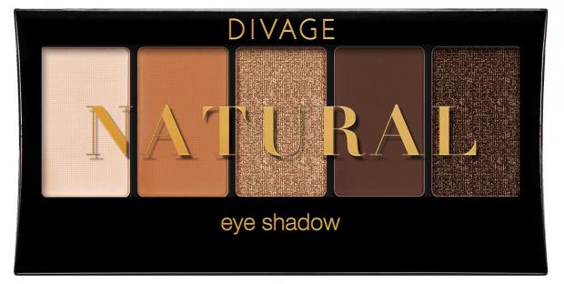 

Палетка теней для век Divage Palettes Eye Shadow Natural, 1 шт