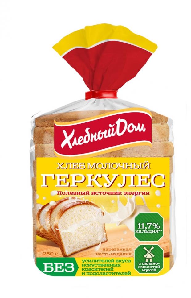 

Хлеб «Хлебный Дом» Геркулес молочный, 250 г
