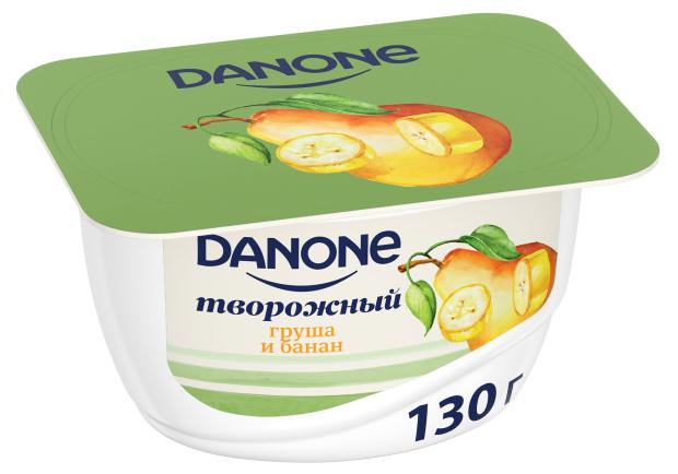 

Творожок Danone с грушей и бананом 3,6%, 130 г