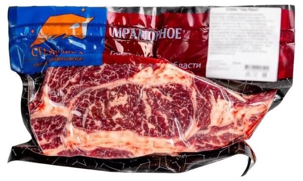 

Стейк из мраморной говядины Стейковка Чак Ролл, 400 г