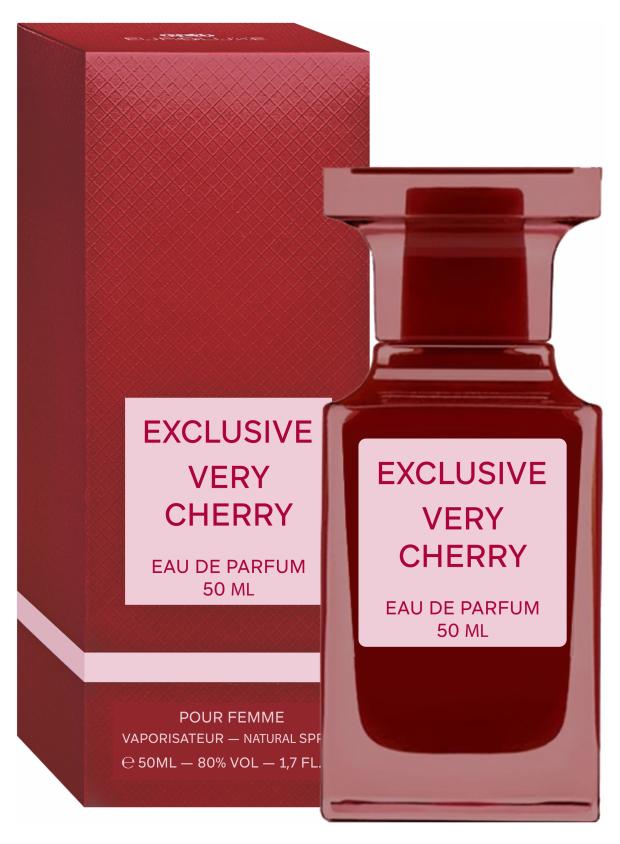 

Парфюмерная вода женская EUROLUXE Exclusive Very cherry, 50 мл