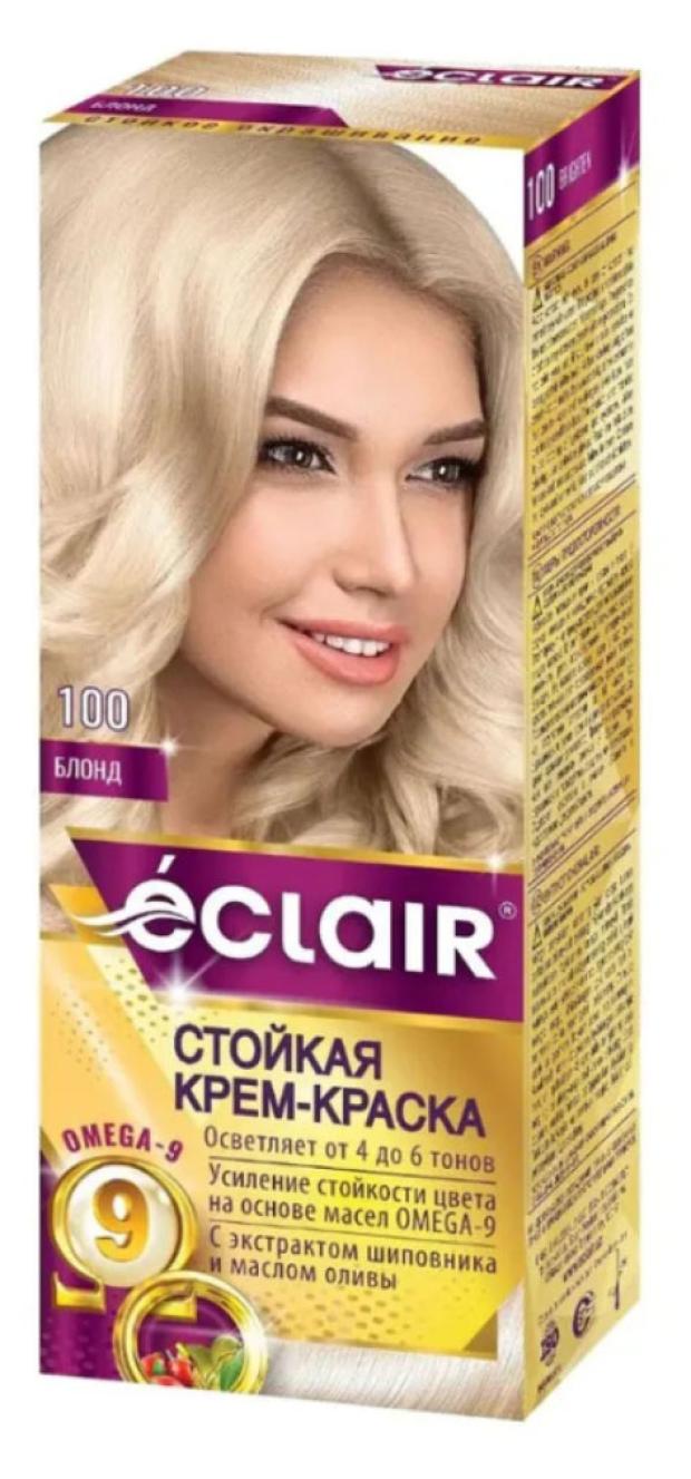

Крем-краска для волос Eclair Omega 9 Стойкая тон 10.0 Блонд / Blond