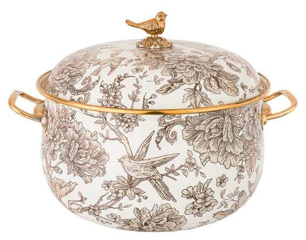 

Кастрюля Agness Royal Garden с крышкой, 3,8 л