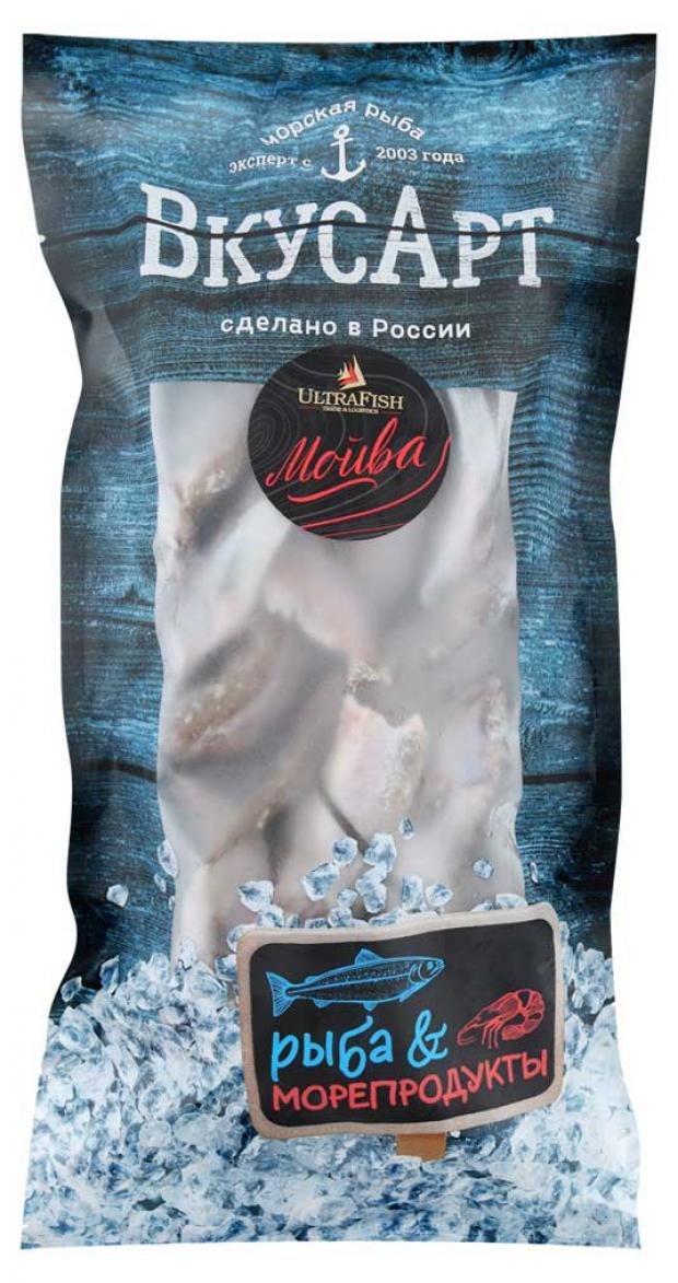 мойва мороженая borealis неразделанная 700 г Мойва Вкус Арт неразделанная замороженная, 800 г