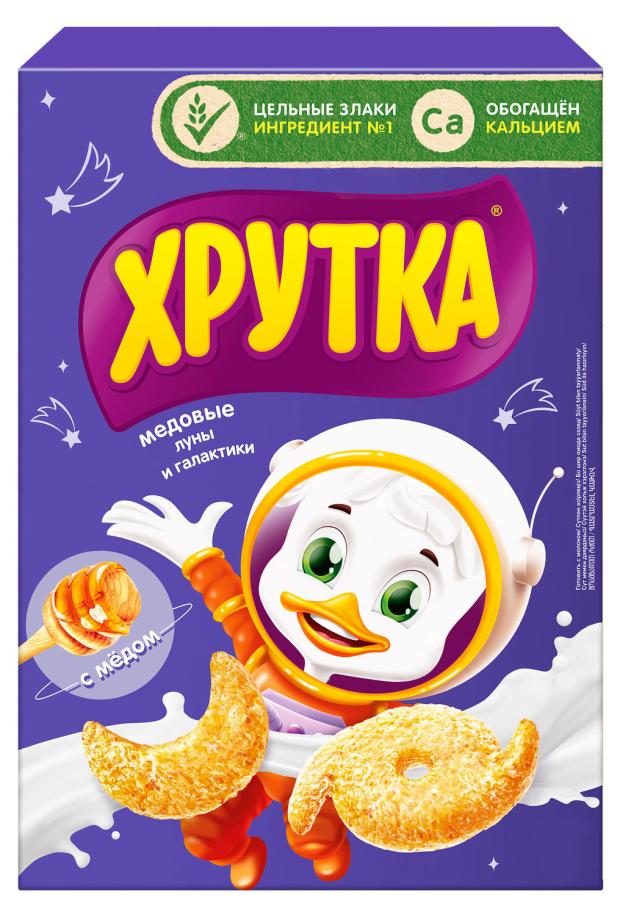 

Готовый завтрак ХРУТКА медовые луны и галактики, 310 г