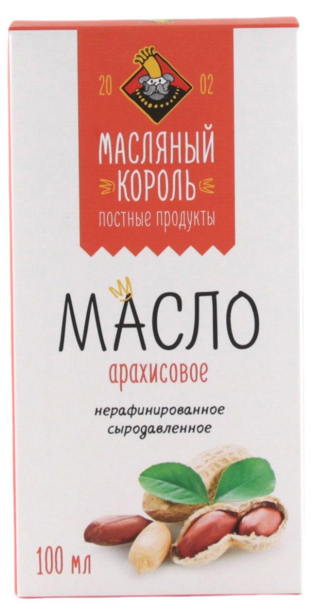 

Масло арахисовое Масляный король нерафинированное, 100 мл