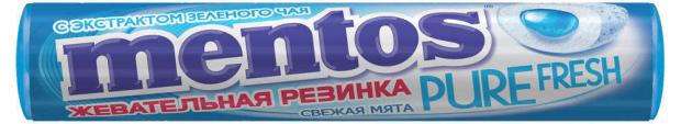 

Резинка жевательная Mentos Свежая мята, 16 г