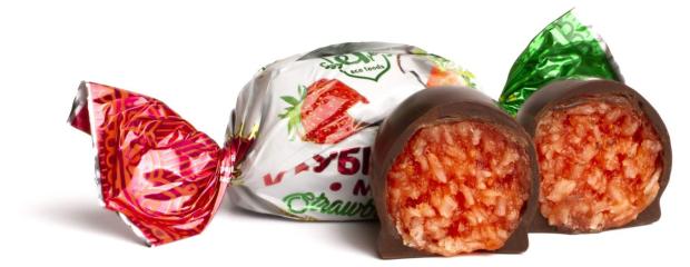 

Конфеты клубничный микс, вес