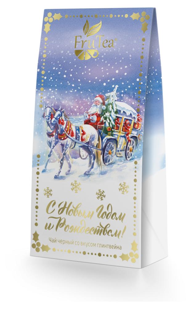 

Чай черный Fru Tea Праздник приближается листовой с добавками, 50 г