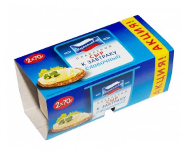 

Сыр плавленый Переяславль К завтраку сливочный БЗМЖ, 140 г