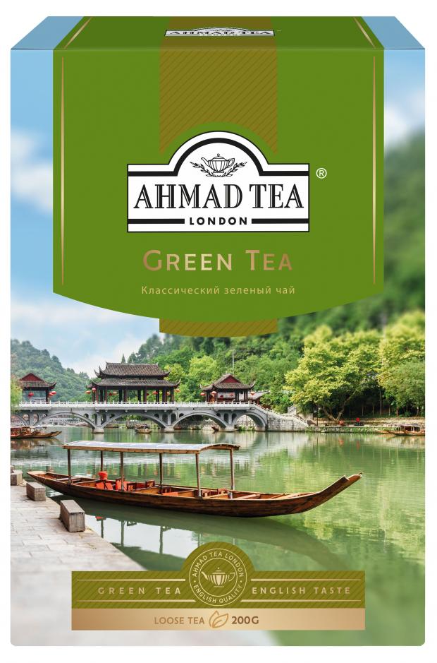 Чай зеленый Ahmad Tea китайский листовой, 200 г