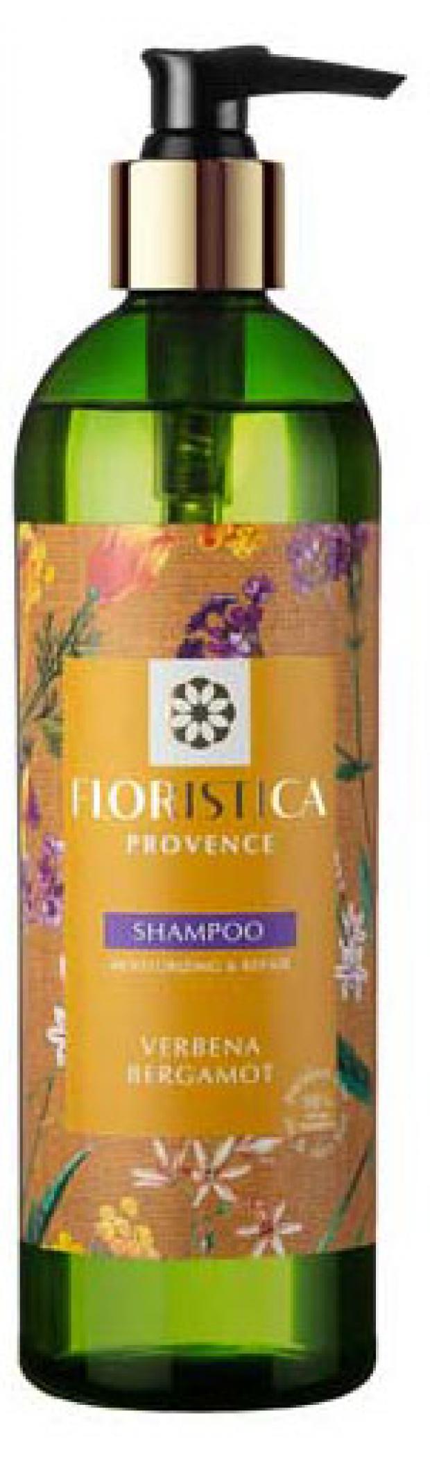 

Шампунь для окрашенных и поврежденных волос Floristica Provence увлажнение и восстановление вербена лимонная бергамот, 345 мл