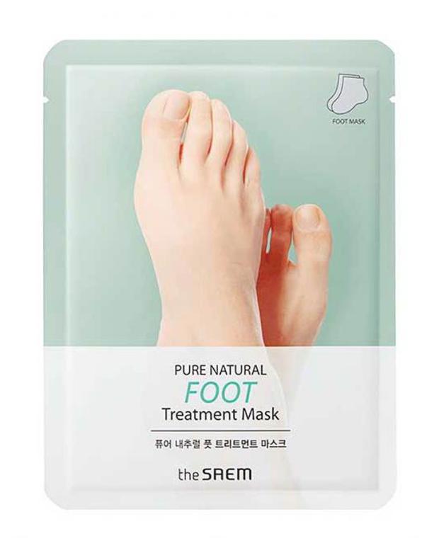 Маска для ног The Saem Pure Natural, 2 х 8 г