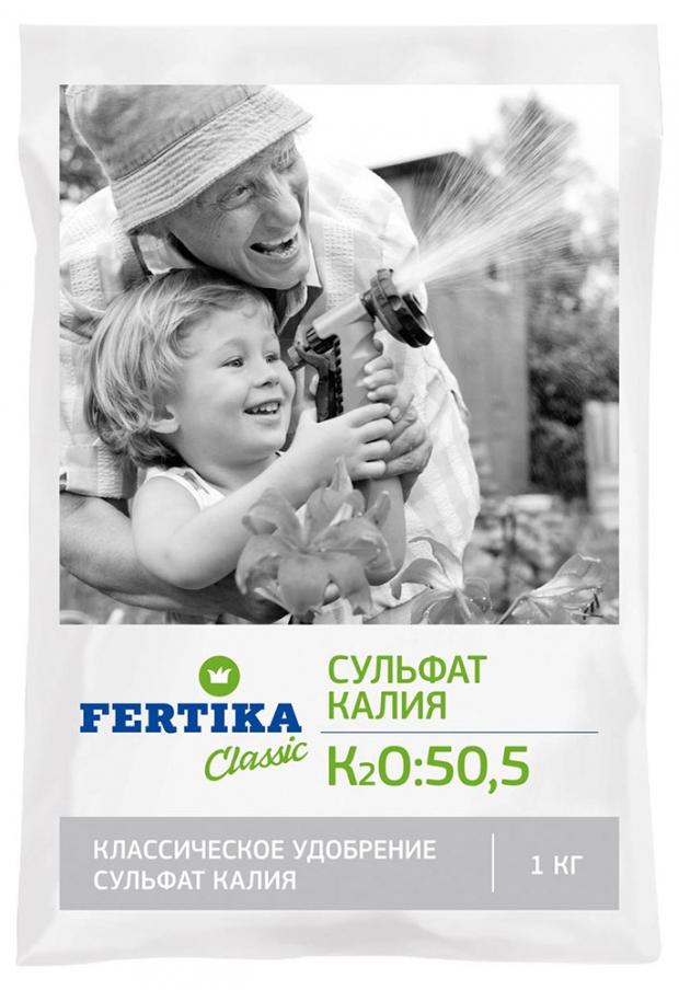 Сульфат калия Fertika, 1 кг удобрение fertika сульфат калия 1кг