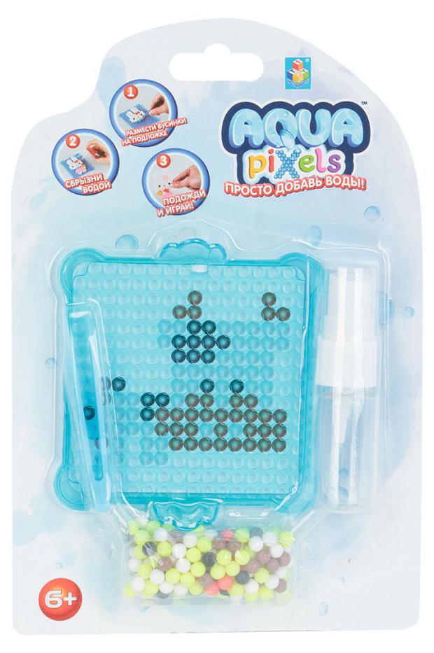 

Набор для творчества 1Toy Aqua pixels, 150 эл.