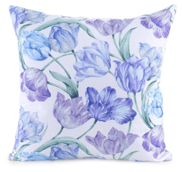 

Подушка декоративная Comfort Life Тюльпаны рогожка, 45х45 см