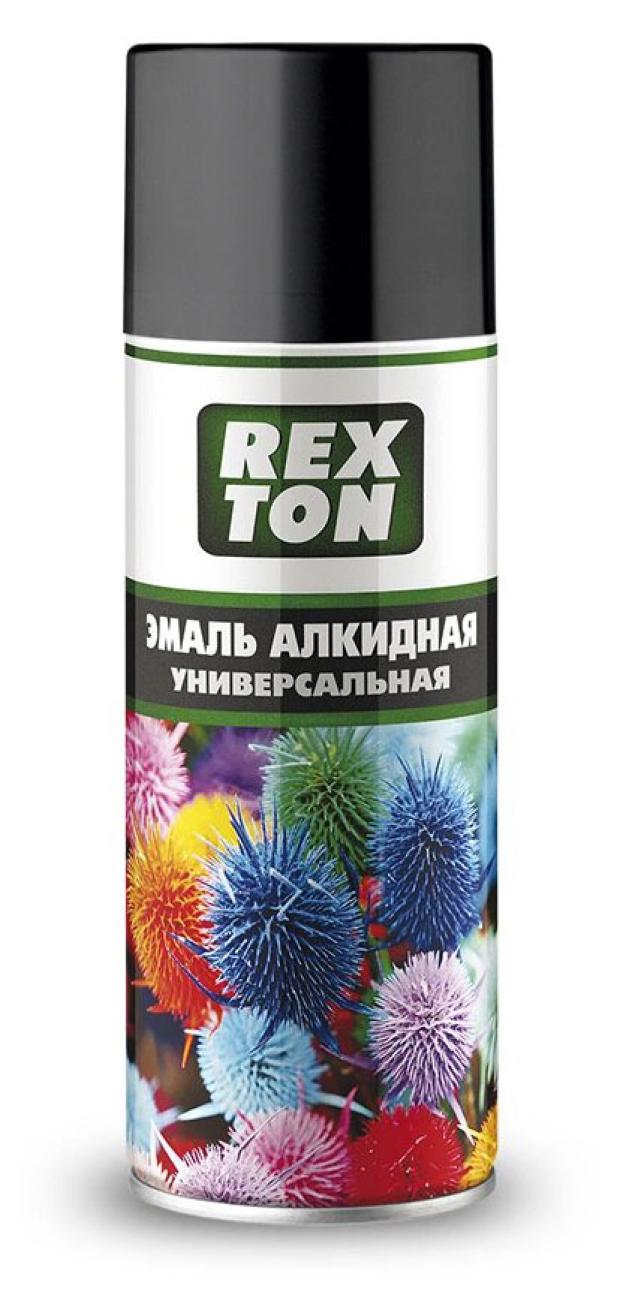 

Эмаль алкидная Rexton универсальная черный глянцевый, 520 мл